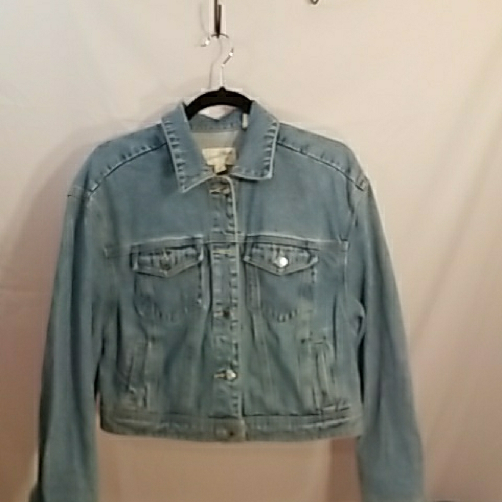 Universal Thread Light Blue Jean Jacket - image 1